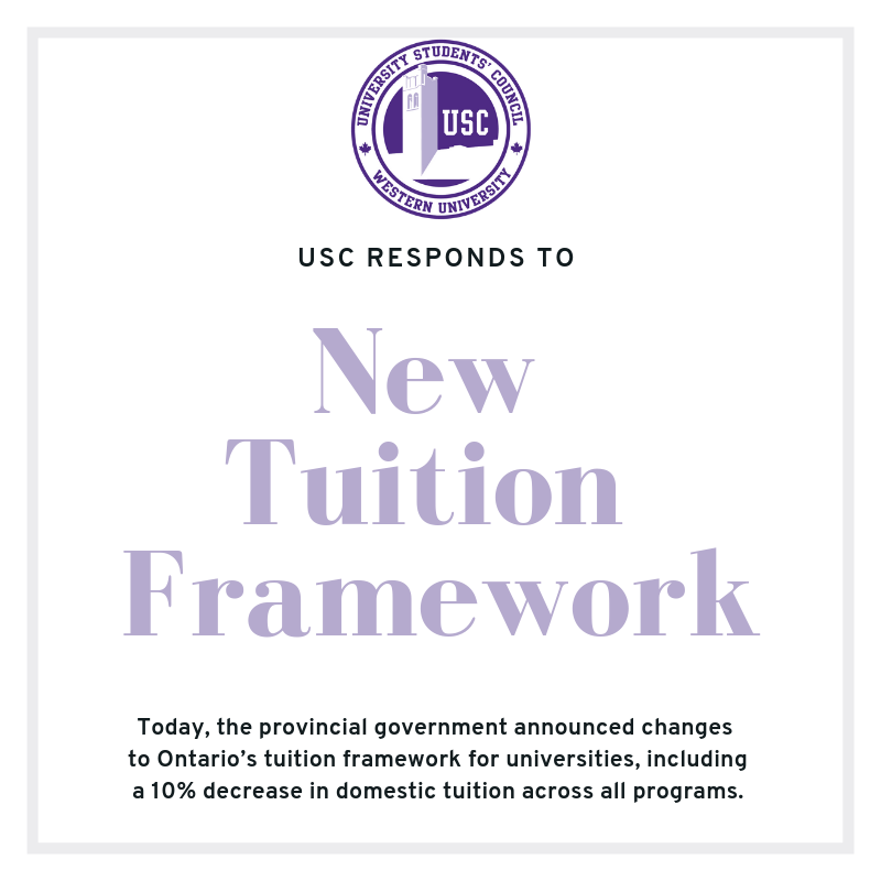 New Tuition Framework response