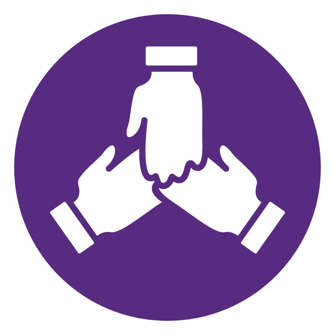 Get Involved Logo - Purple