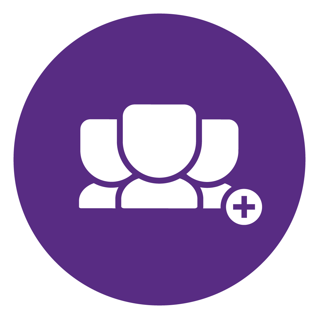 Join Club Logo - Purple